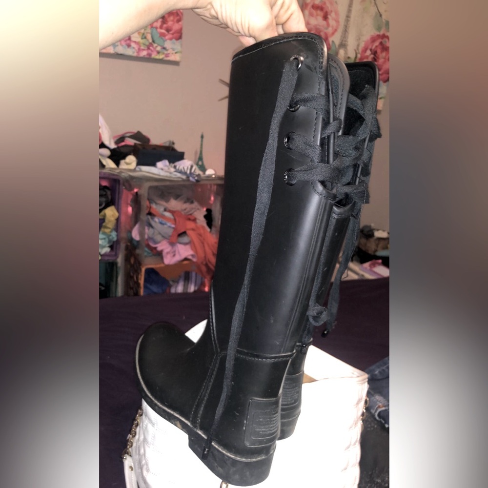Coach water boots